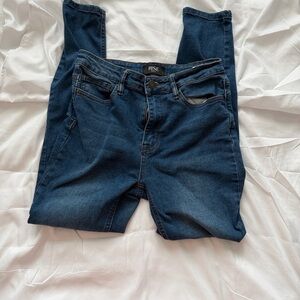 Women's Dark Blue Skinny Jeans